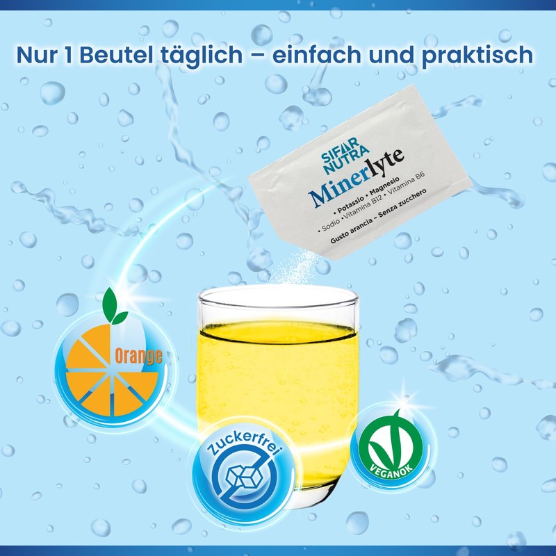 Sifar Nutra Minerlyte Electrolyte Preparation with Potassium, Magnesium, Sodium, Vitamin