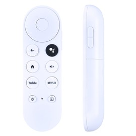 ZWP Replacement Voice Remote Control for Google Chromecast 4k Snow Streaming Media Player G9N9N GA01920-US GA01919-US GA01919-US GA01919REM GA02464-US GA02463-US GA01409-US GA01923-US (Remote ONLY)