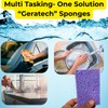 Glowvision Trade Expandable Cellulose Sponges, Heavy‑Duty Flat‑to‑Big Kitchen Scrubbers (5‑Pack)