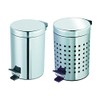 Wenko 15495100 Exclusive cosmetic pedal bin Shiny, capacity 3 L,