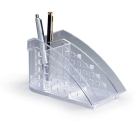 Durable Trend Desk Organiser - Transparent