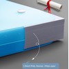 Sohynca Plastic Art Portfolio, Large Art Portfolio with Handles,Waterproof Portfolio