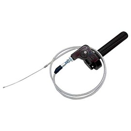 Throttle Grip Motorcycle 22mm CNC Aluminum Quick Twister with Throttle Cable For CRF50 CRF70 70 110 70CC 110CC IRBIS 125 250 Dirt Bike Motorcycle Accessories (black)