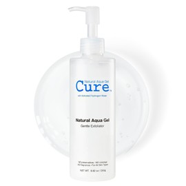 Saturday's Cure |Aqua Gel Gentle Exfoliator Clear, Soft Skin Non-Abrasive Face and Body Cleanser Sensitive Big Size 8.82 Oz 8.82 Fl Oz / 토요의 큐어 | 아쿠아 젤 순한 각질 제거제 맑고 부드러운 피부 비마모성 페이스 앤 바디 클렌저 민감한 빅 사이즈 8.82온스 8.82 Fl Oz