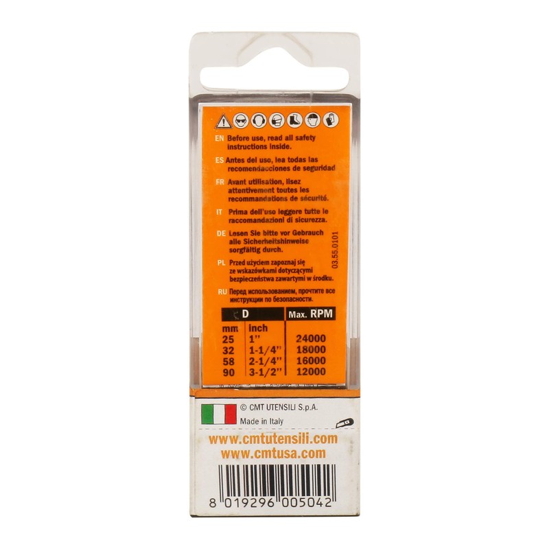 CMT Orange Tools 191,030.11-fresa CV Z2 pos. D 3 x