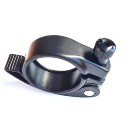 CELT Aluminium Bicycle Seat Clamp with Quick Release Saddle Clamp 38.1 mm (Black)