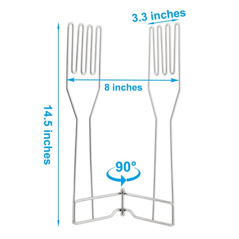 Kitchen Gloves Drying Rack, SUS 304 Stainless Steel Dish Gloves