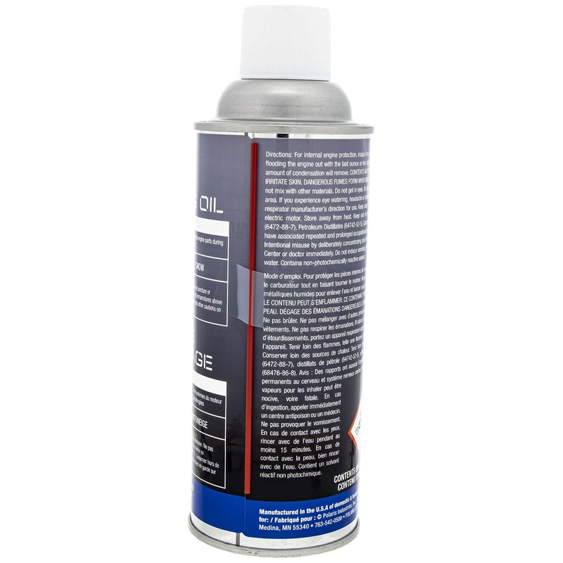Polaris Fogging Oil 2870791 12oz Aerosol Can Rust Corrosion Preventative