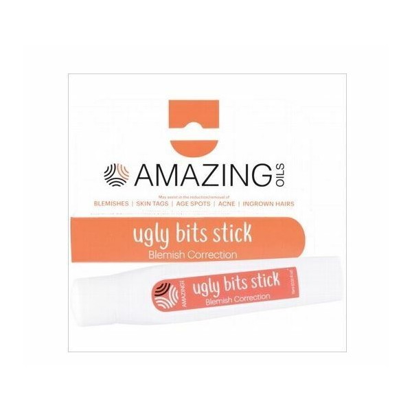 AMAZING OILS Ugly Bits Stick Roll On Magnesium Concentrate - 15ml
