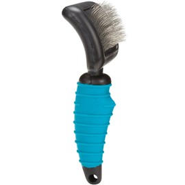 Master Grooming Tools Ergonomic Soft Slicker Brushes — Molded Brushes for Grooming Dogs - Medium, 4" x 2½"