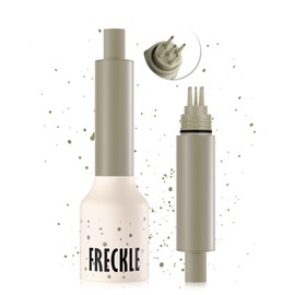 Freckle Stamp Cushion, Vivid Natural Faux Freckles Pen, Long Lasting Waterproof Quick Dry Lifelike Fake Freckle Stamp Pencil, Get Sun-kissed Stars Makeup in One Press, Makeup Gift for Women Girl-02