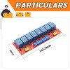 DIGISHUO 12V 8 Channel Relay module with light coupling isolation
