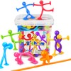 Suction Cup Fidget Sensory Toys: 48 Pack Suction Cup People