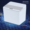 8L Bathroom Trash Can with Lid Automatic Garbage Can USB