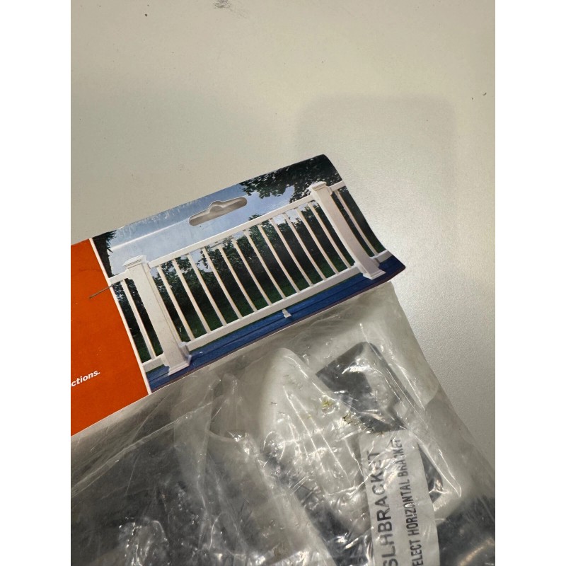 Trex Select Railing Mounting Hardware For cut Rails - White