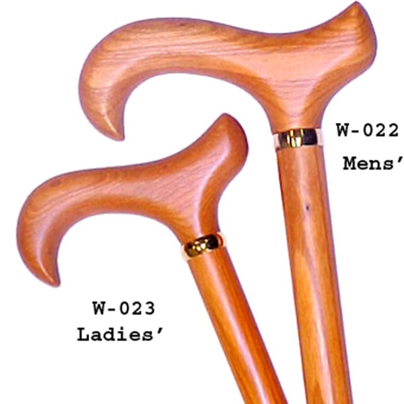 Vista International Deluxe Ladie's Derby Gold Maplewood Stick Walking Poles,