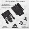 QLS Quick Locking System Kit,Drop Leg Holster Adapter,Mid Ride Belt