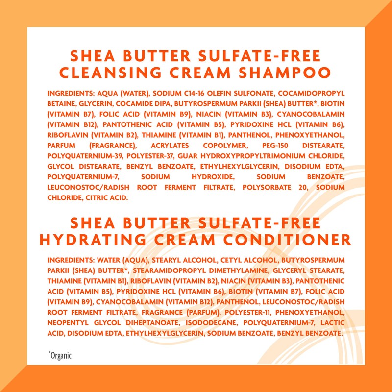 Cantu Shampoo & Conditioner with Shea Butter for Natural Hair,