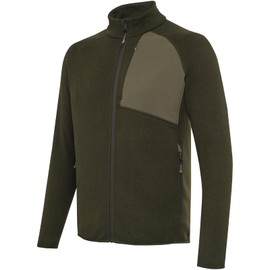 Beretta Men's Lightweight Breathable Outdoor Casual Abisko Full Zip Thermal Fleece Hunting Jacket | Elasticated Bottom | Regular Fit, Green Moss, Medium