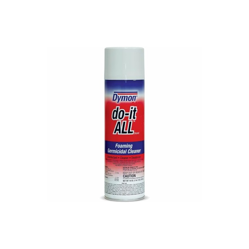 ITW Professional Brands Dymon Do-It-All 08020 Foaming Germicidal Cleaner,Disinfectant Spray,18