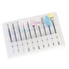 10 pcs Nail Drill Bits Set w/Protective Holder Case Replacement,