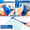 Orgthin Multipurpose Cheese Slicer Cutter with Board, Adjustable Thickness Dial