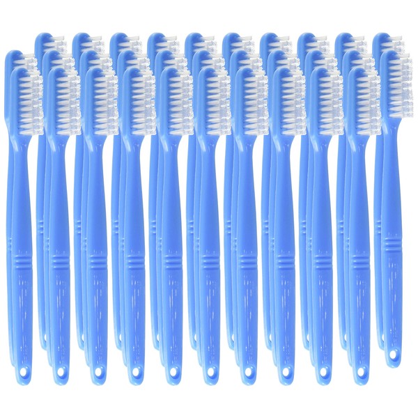 Grafco Toothbrush Child - 31 Tuft, 5 1/4" Length, Pack of 144 - Disposable Toothbrushes Soft Bristle, 3396