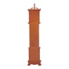 1/12 Dollhouse Miniature Grandfather Clock Wooden Mini Model Furniture Accessory