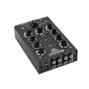 Omnitronic GNOME-202 Mini Mixer black | 2-channel DJ mixer in