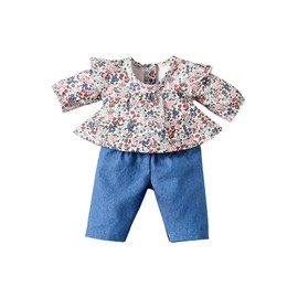 VERTBAUDET Purple Doll 30/33 cm Set of 2