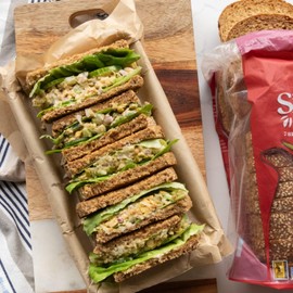 Silver Hills Squirrelly Bread, Low Fat Bread, Made with Organic Sprouted Grains, Non-GMO (4 pack, 21 oz. each)