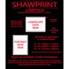 Shawprint BEWARE I LIVE HERE METAL GATE SIGN DOG 200MM