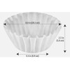 Coffee Filters 8-12 Cup, 200 Count, Basket Coffee Filter, Paper