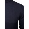 Xact Men's Cotton Turtleneck Pullover, navy