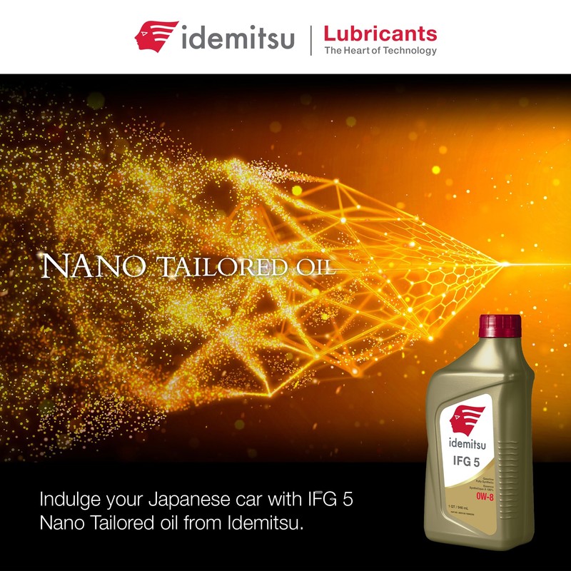 Idemitsu IFG 5 0W-8 Fully Synthetic Engine Oil (1 Quart,