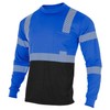VENDACE Safety Reflective High Visibility Long Sleeve Shirts ANSI Class