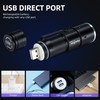 DARKDAWN UV 365nm Black Light Flashlights Wood's Lamp Ultraviolet LED