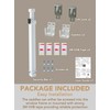 Greatim GT-DB005 Home Security Window Lock, Egress Window Lock, Childproof,