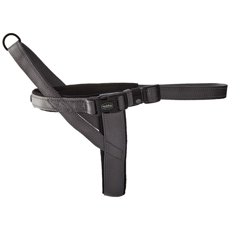 Nobby Norweger Classic Reflect Soft Harness, X-Large, Grey