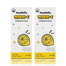 1+1 HeyDaily NMN-C NMN-C 10 sachets 2 boxes Lemon Flavor / 1+1 헤이데일리 NMN-C 엔엠엔 씨 10포 2박스 레몬맛