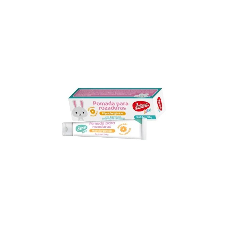 Jaloma Pomada para Rozaduras para Bebé, Hipoalergénica, 30gr