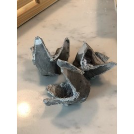Unbranded Upcycled Dryer Lint Firestarters  Pack Of 12 For Camping/Chimin