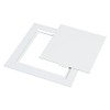 American Built Pro Access Panel, Home Improvement Access Panel for Drywall, Hips, Wall Access Door, White, Textured, 12"x12" ID Plumbing Access Panel, Electrical Access, No Hinges or Springs