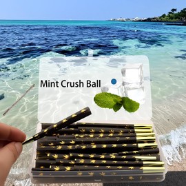 PLLOVOR Black Paper Straws, 75 Pack, Party and Event Supplies