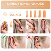 10Pairs Foam Earplugs Disposable Noise Reduction Ear Plugs, Hearing Protection