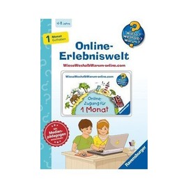 Geschenkkarte 1 Monat für Wieso? Weshalb? Warum? Online-Erlebniswelt