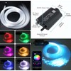 AZIMOM LED Bluetooth 16W RGBW Fiber Optic Light Star Ceiling