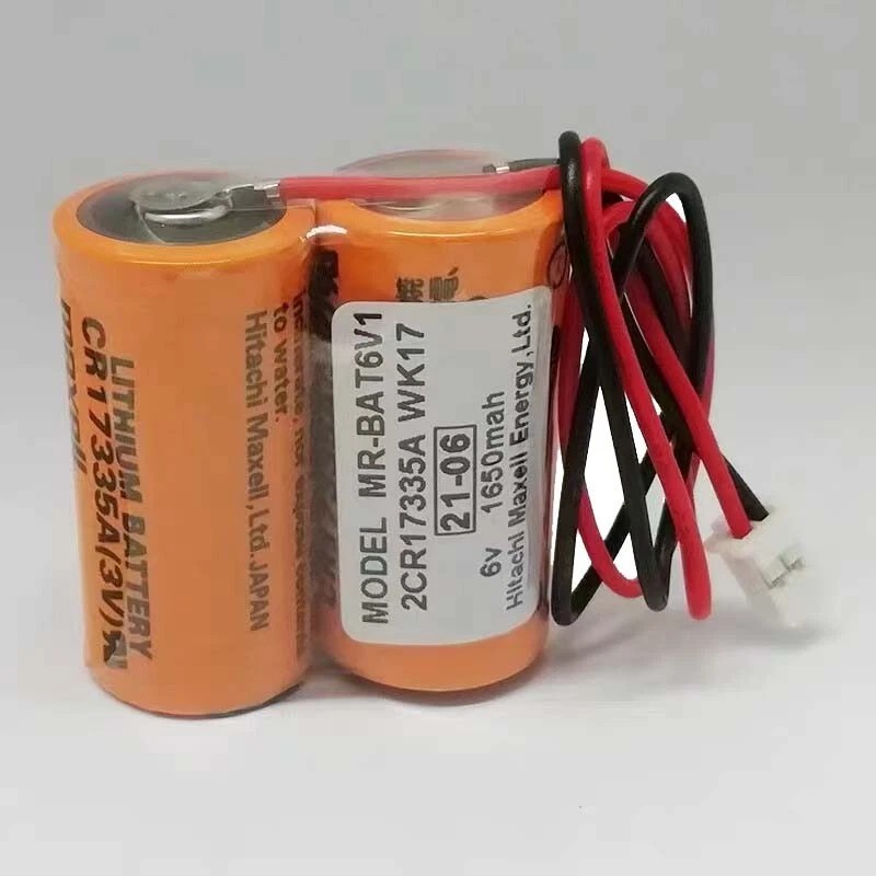 Maxell MR-BAT6V1 2CR17335A WK17 6V Battery for Mitsubishi M80 drive
