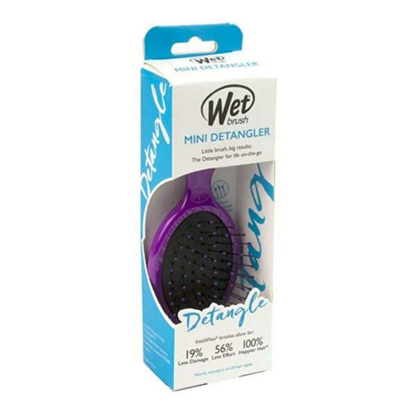 Wet Brush purple mini detangler, Purple (Pack of 4)