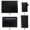 Elezeal Soft Leather A7 Notebook Pocket Refill Notepad Holder Set,